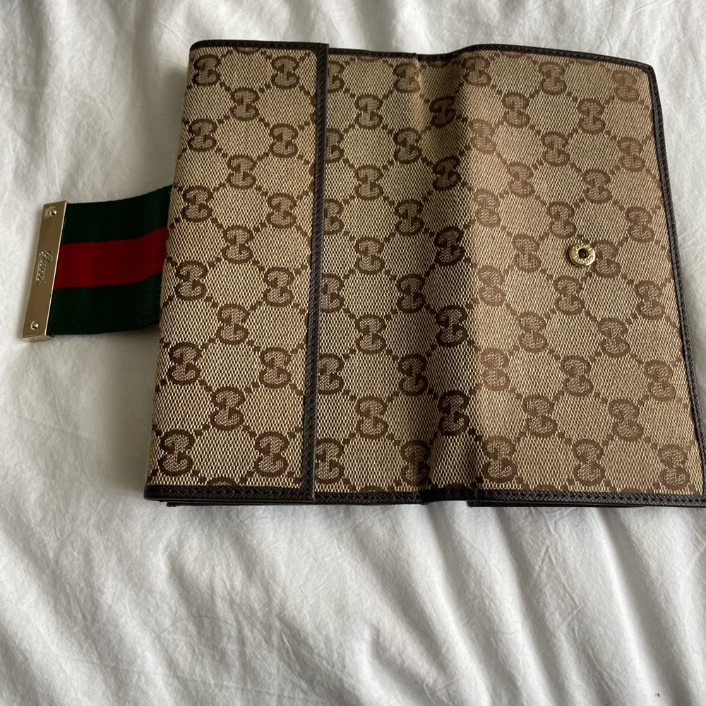Gucci checkbook/wallet